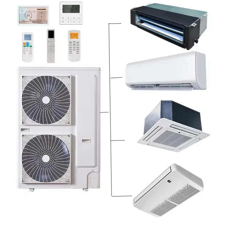 56kw DC Inverter VRF Air ConditionerR-410A Refrigerant Automatic Control Ceiling Mount For Hotels
56kw DC Inverter VRF Air ConditionerR-410A Refrigerant Automatic Control Ceiling Mount For Hotels