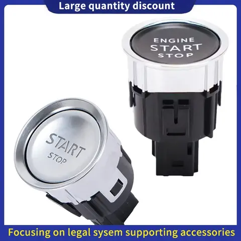 9805347980 9805348090 For Peugeot 308 408 508 2008 Citroen C4L Genuine 4 Pin Engine Start Stop Switch Button