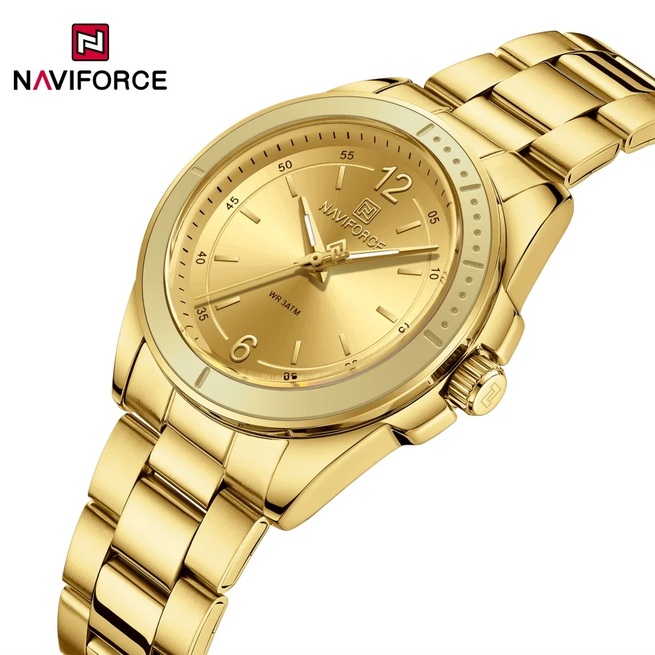 NAVIFORCE женские часы из нержавеющей стали, спортивные модные часы, водонепроницаемые женские классические часы, простые часы с ночником для девочек
NAVIFORCE женские часы из нержавеющей стали, спортивные модные часы, водонепроницаемые женские классические часы, простые часы с ночником для девочек