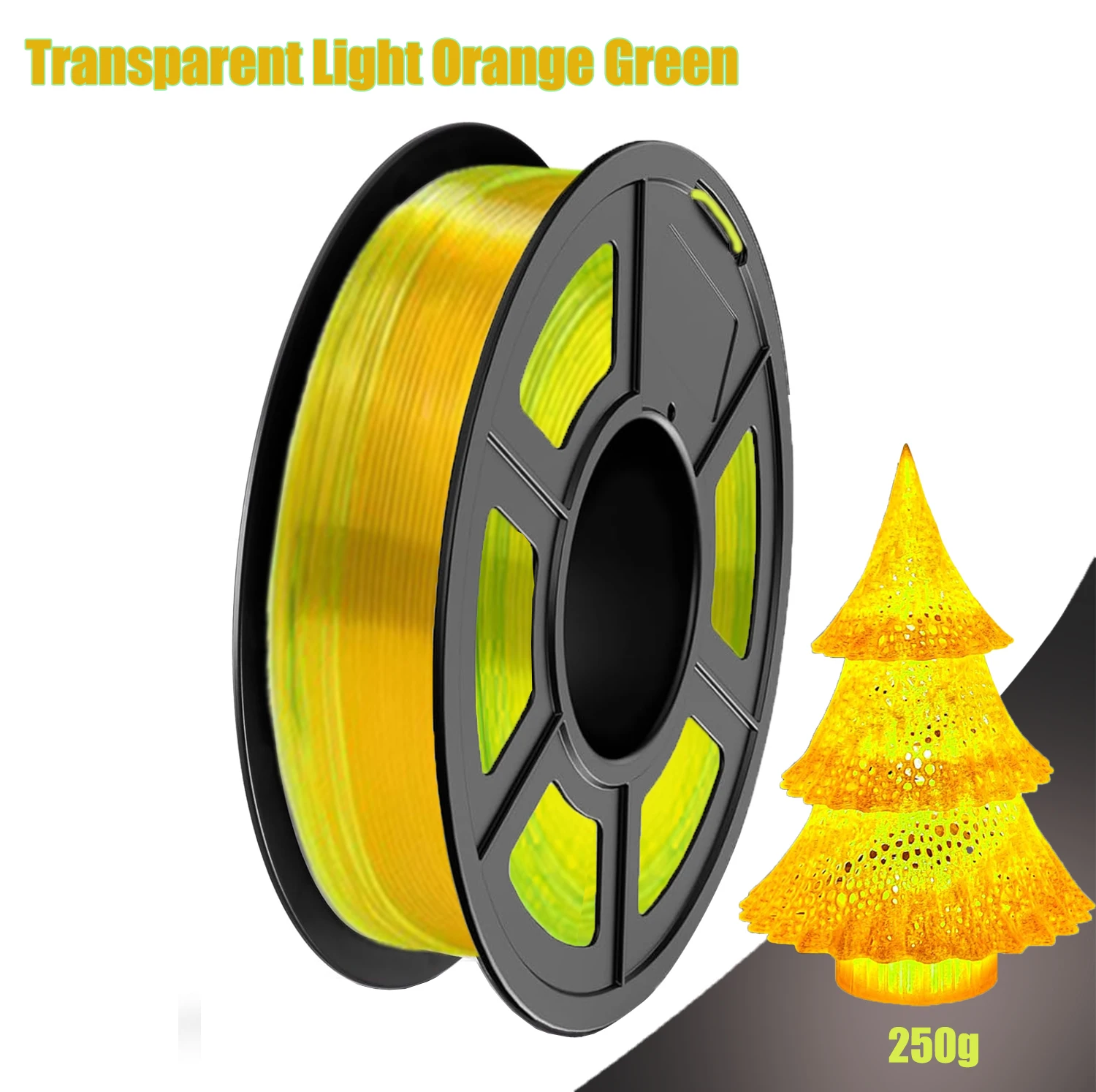 Градиентная нить для 3D-принтера PLA Plus 1,75 мм +/-0,02 мм, катушка 250 г (0,55 фунтов), прозрачная двухцветная нить для 3D-печати 
Градиентная нить для 3D-принтера PLA Plus 1,75 мм +/-0,02 мм, катушка 250 г (0,55 фунтов), прозрачная двухцветная нить для 3D-печати