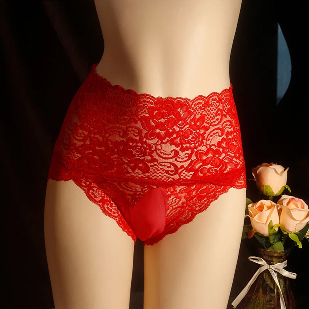 Lace Underwear Ball Pouch Breathable Comfortable High Waist Knickers Lingerie Panties See Through Soft Fashionable
Lace Underwear Ball Pouch Breathable Comfortable High Waist Knickers Lingerie Panties See Through Soft Fashionable