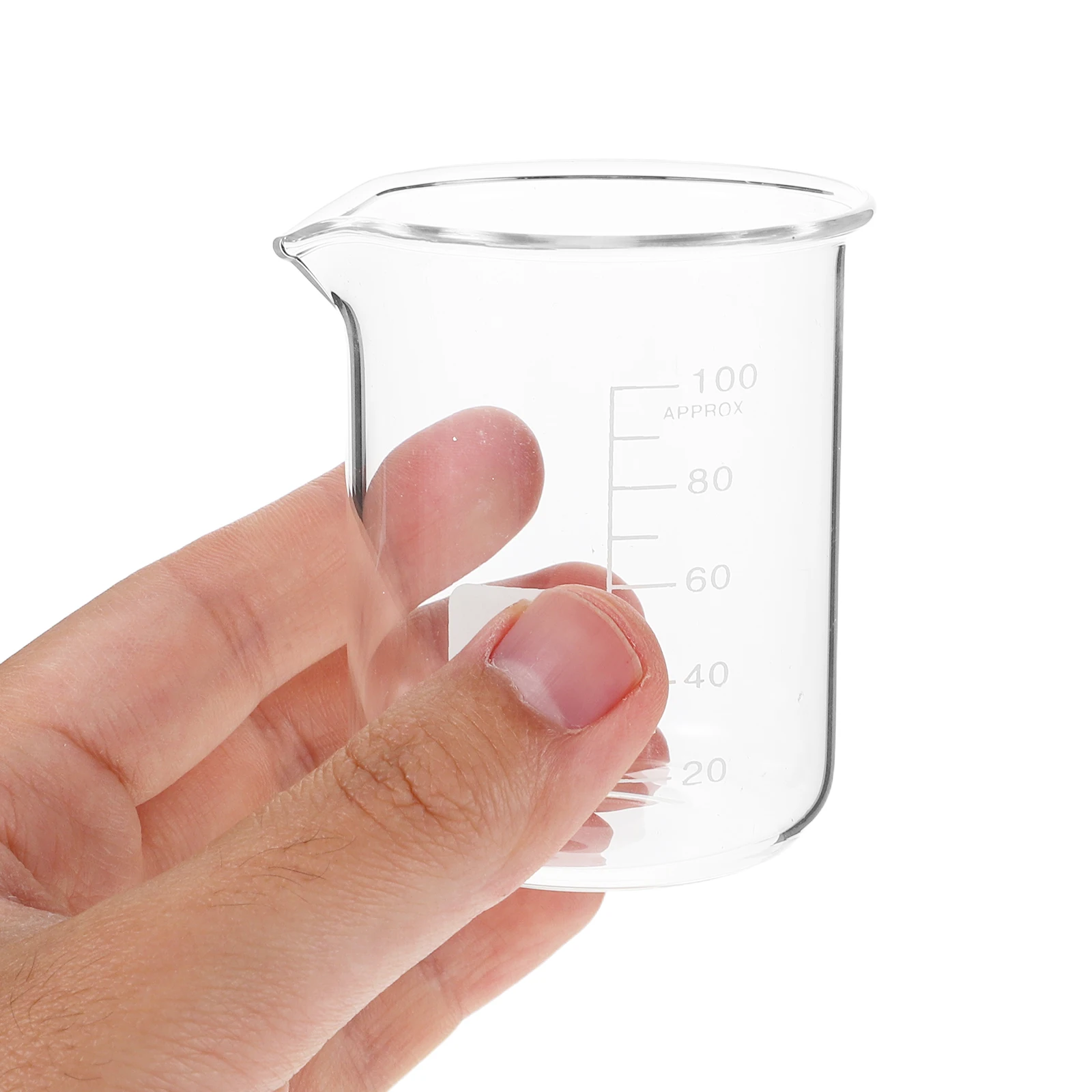 4Pcs High Borosilicate Glass Beaker Set Accurate Graduated Measuring Cups for Laboratory Kitchen Cooking 50ml 100ml
4Pcs High Borosilicate Glass Beaker Set Accurate Graduated Measuring Cups for Laboratory Kitchen Cooking 50ml 100ml