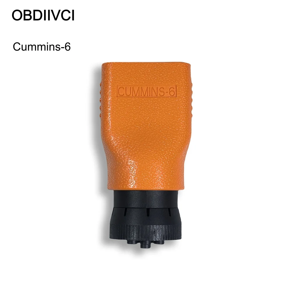 For Cummins-6 OBD2 Cable Adapter for Heavy Truck Connector Cable Car Diagnostic Tools Connector For CUMMINS Truck
For Cummins-6 OBD2 Cable Adapter for Heavy Truck Connector Cable Car Diagnostic Tools Connector For CUMMINS Truck