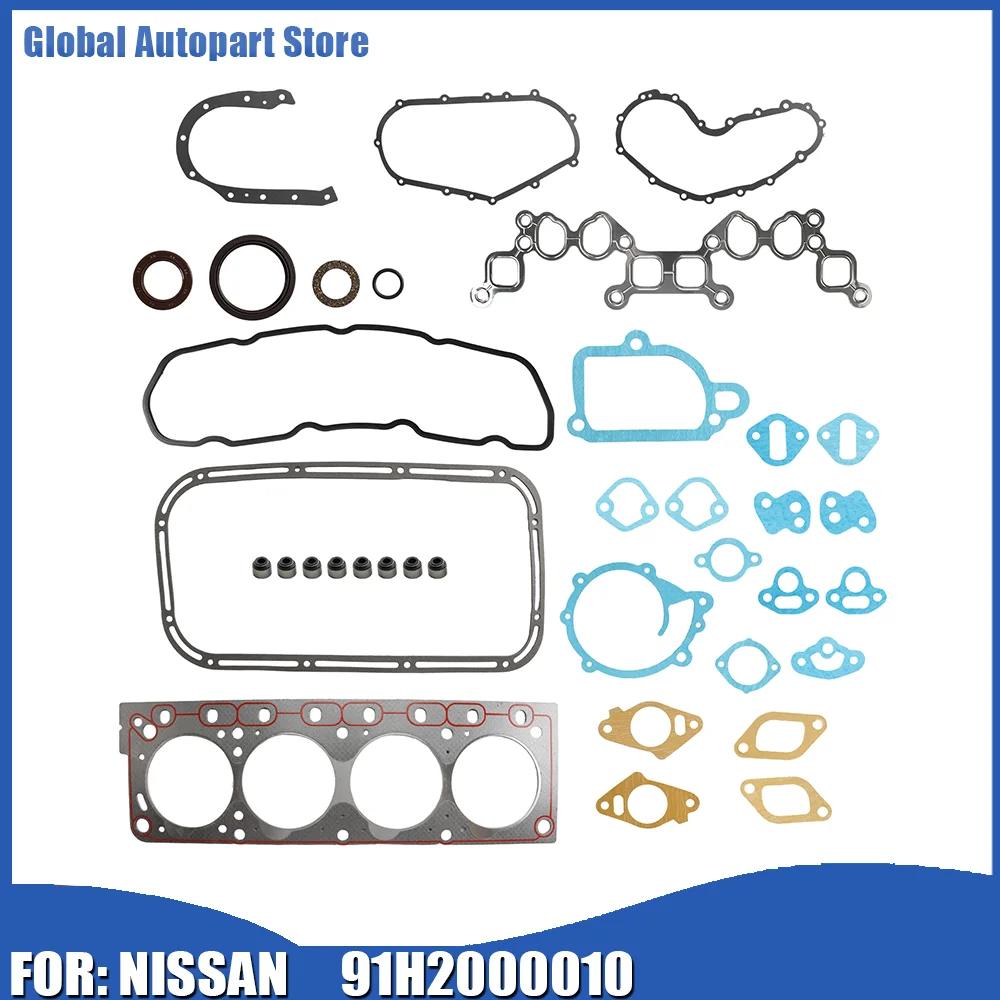 Engine Forklift Cylinder Overhaul Gasket Kit For Nissan Montacargas K21 K25 91H2000010 Car Accessories
Engine Forklift Cylinder Overhaul Gasket Kit For Nissan Montacargas K21 K25 91H2000010 Car Accessories