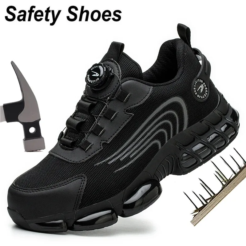 New Safety Boots Men Work Sneakers Indestructible Shoes Steel Toe Protective Boots Anti-smash Anti-puncture Work Safety Shoes
New Safety Boots Men Work Sneakers Indestructible Shoes Steel Toe Protective Boots Anti-smash Anti-puncture Work Safety Shoes