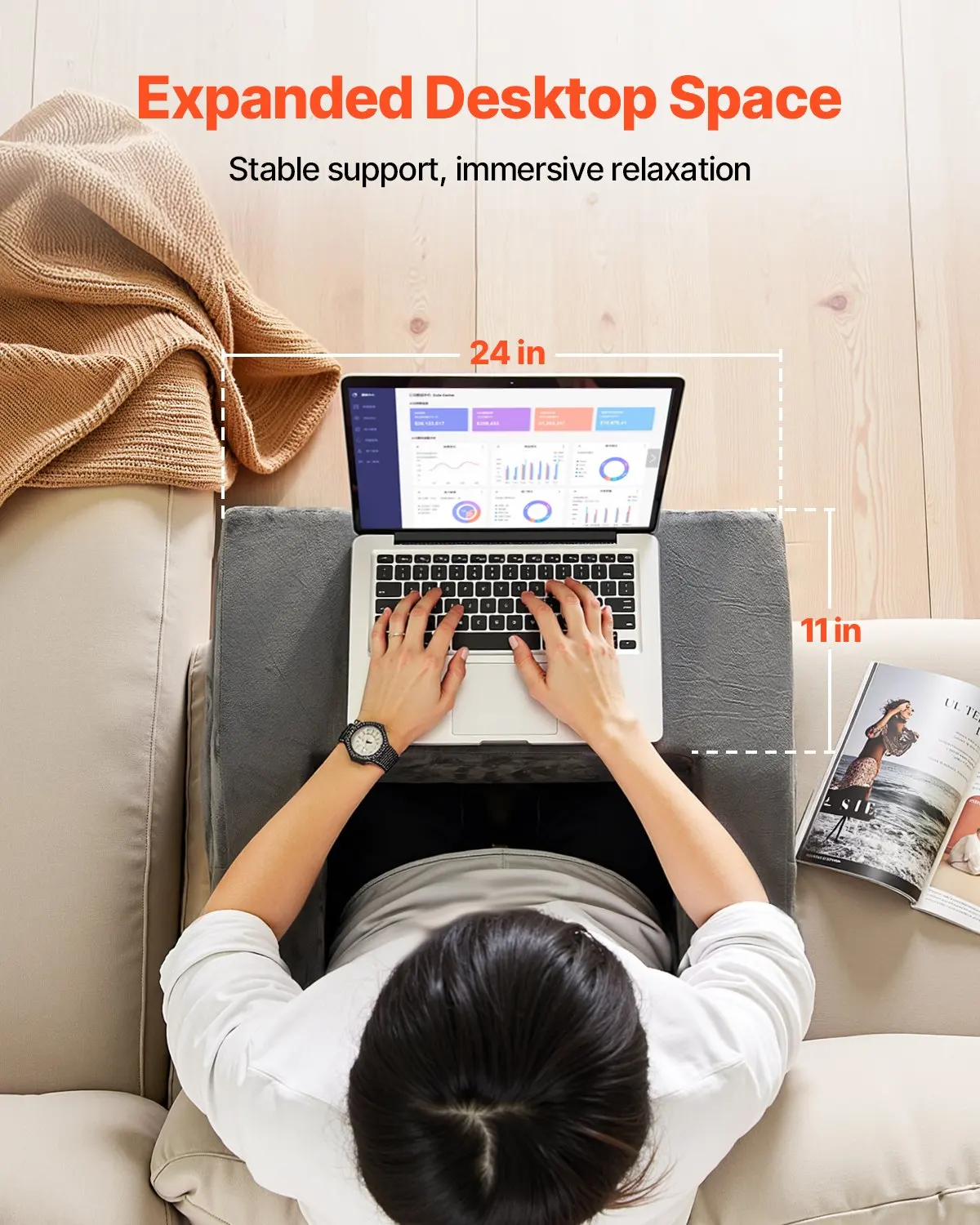 Reading Pillow, Lap Desk Pillow With Washable Cloth, Large Bed Pillow With 2 Pockets And Cup Holder, Memory Foam Bed Rest For Reading, Gaming, Resting, Working, Grey
Reading Pillow, Lap Desk Pillow With Washable Cloth, Large Bed Pillow With 2 Pockets And Cup Holder, Memory Foam Bed Rest For Reading, Gaming, Resting, Working, Grey