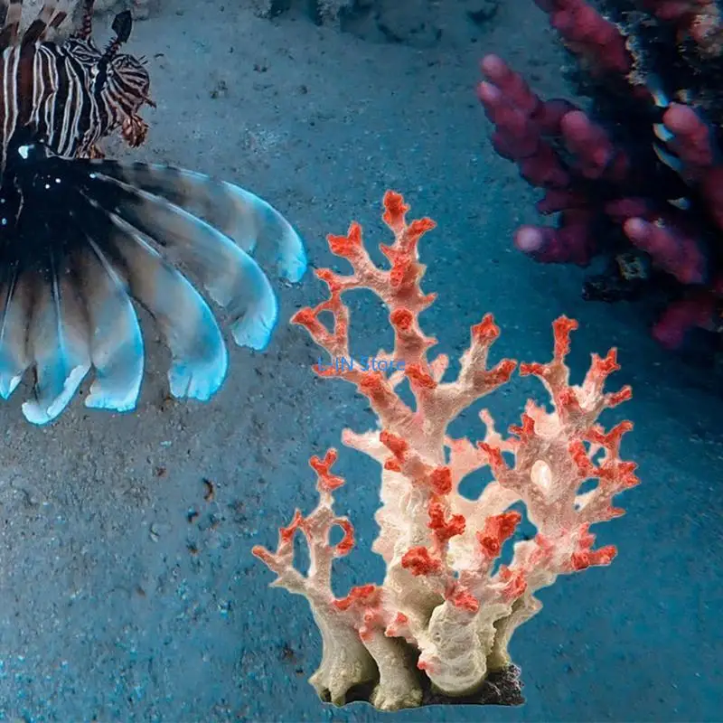 Aquarium Coral Ornaments DIY Fish for Tank Decoration Artificial Large Plant Resin Ornament Eco-friendly Safe and Harmle
Aquarium Coral Ornaments DIY Fish for Tank Decoration Artificial Large Plant Resin Ornament Eco-friendly Safe and Harmle