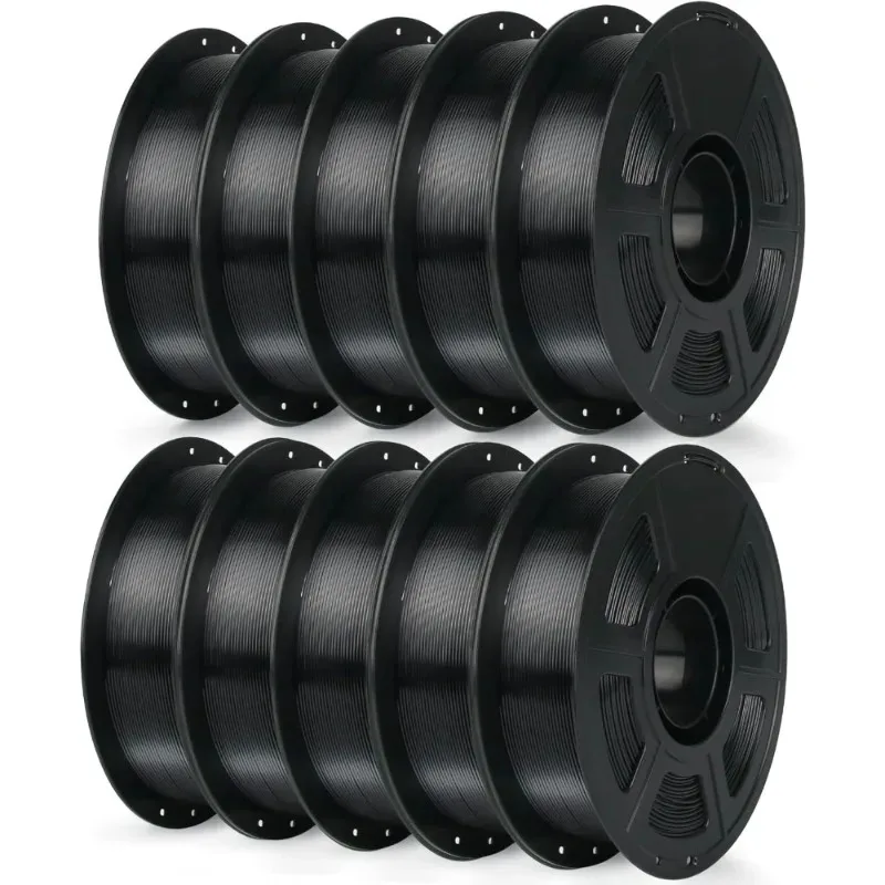 Filament 1.75mm Black 10KG Bundle High Precision Tough 3D Printer
Filament 1.75mm Black 10KG Bundle High Precision Tough 3D Printer