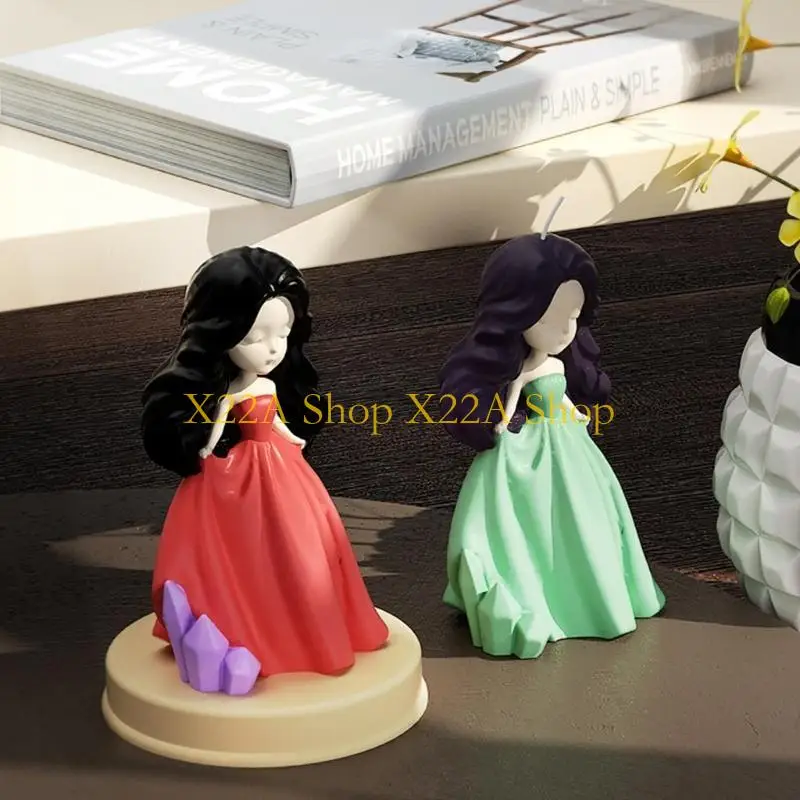 Unique Silicone Molds for Candle Making,Princess Epoxy Resin Casting Molds for Making Candles Home Decors 
Unique Silicone Molds for Candle Making,Princess Epoxy Resin Casting Molds for Making Candles Home Decors