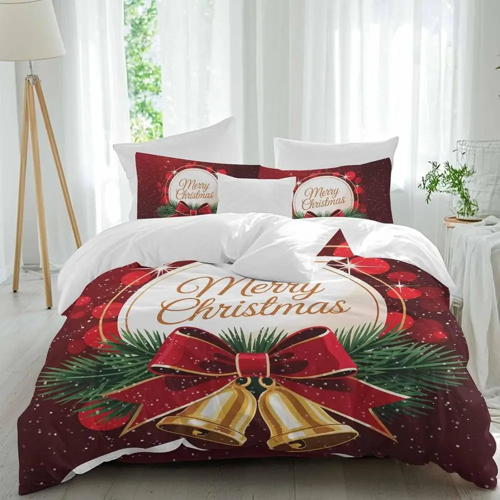Merry Chrisas Sheet Set, Plant Cartoon Winter Xmas Red 4 Pieces Breathable Sot Duvet Cover Set Bedding Cozy Bed lat Sheets or Ho
Merry Chrisas Sheet Set, Plant Cartoon Winter Xmas Red 4 Pieces Breathable Sot Duvet Cover Set Bedding Cozy Bed lat Sheets or Ho