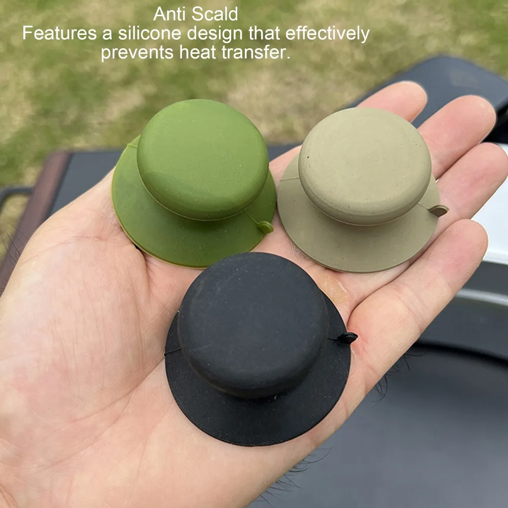Durable Anti Scald Silicone Handle Non Slip Easy Grip Lid Knob Suction Cup Knob Kitchen Use
Durable Anti Scald Silicone Handle Non Slip Easy Grip Lid Knob Suction Cup Knob Kitchen Use