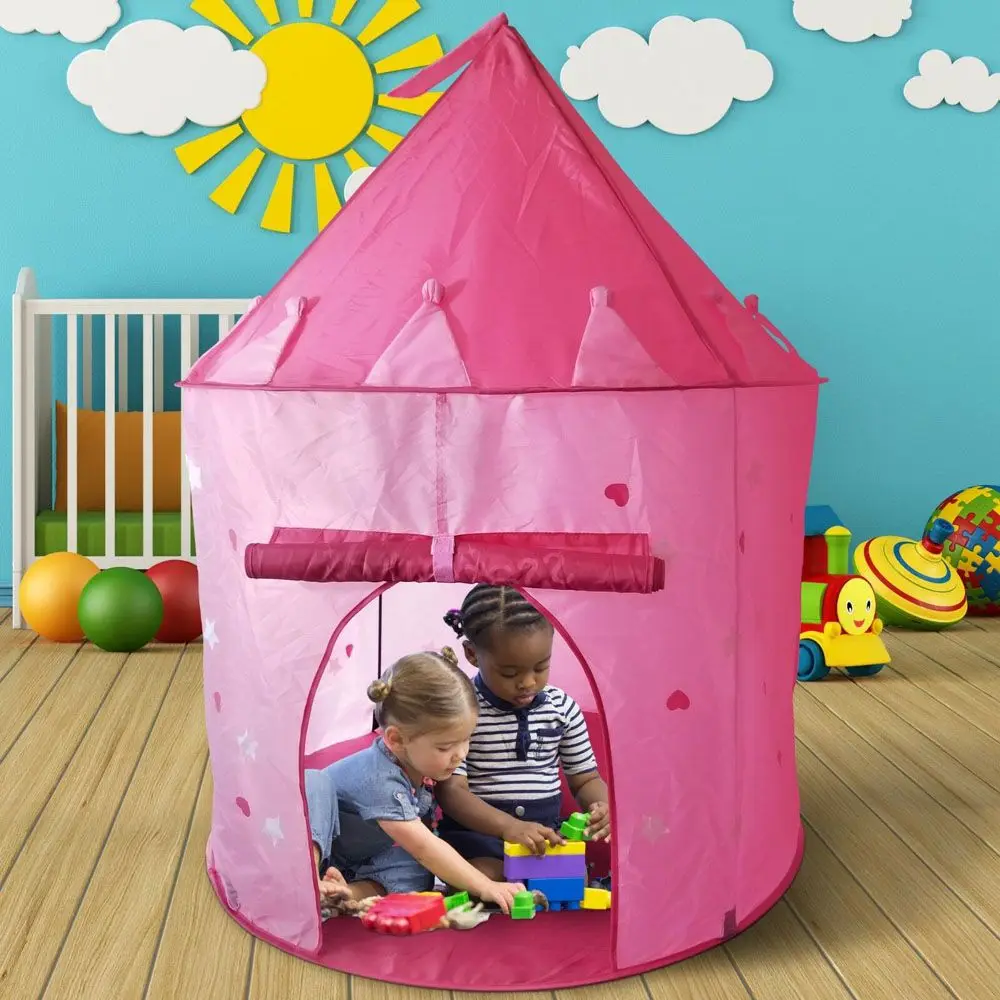 Gift Creative Pink Kids Castle Children Toy Tents Tent Educational Toys Early Education
Gift Creative Pink Kids Castle Children Toy Tents Tent Educational Toys Early Education