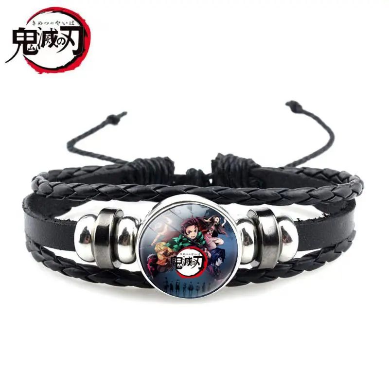 Demon Slayer Character-themed Bracelet Time Gem Cowhide Multi-Layer Bracelet Anime Wristband Handmade Cartoon Accessories Gift
Demon Slayer Character-themed Bracelet Time Gem Cowhide Multi-Layer Bracelet Anime Wristband Handmade Cartoon Accessories Gift