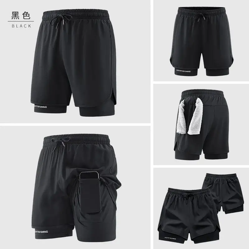 Men Women Summer Quick Dry 2 In 1 Sports Shorts For Running Gym Swimming
Men Women Summer Quick Dry 2 In 1 Sports Shorts For Running Gym Swimming