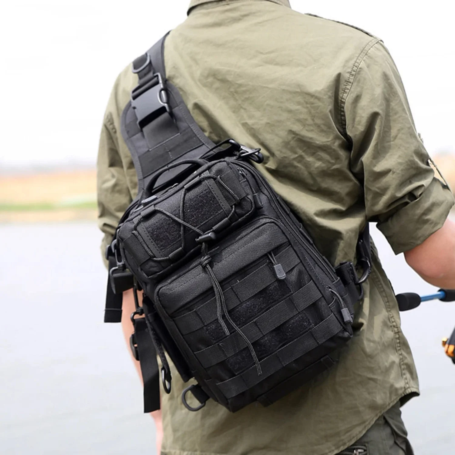Outdoor Chest Men Fishing Tackle Multifunction Sling Single Shoulder Bags Camping Hiking Hunting Tactical Handbag
Outdoor Chest Men Fishing Tackle Multifunction Sling Single Shoulder Bags Camping Hiking Hunting Tactical Handbag