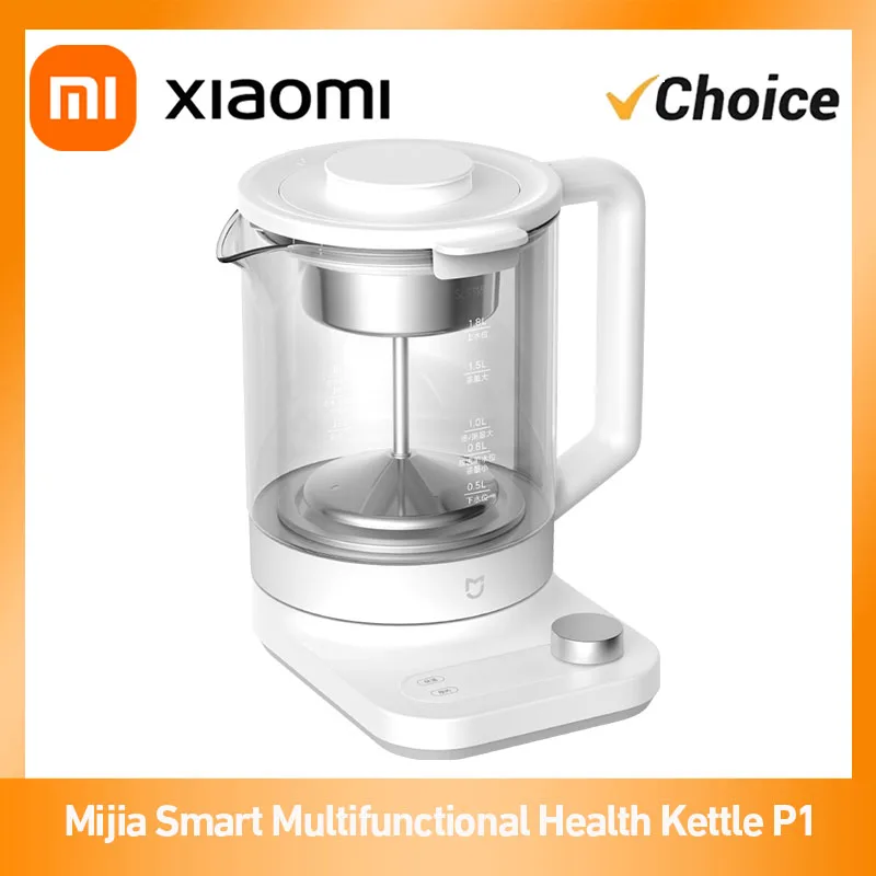 New Xiaomi Mijia Smart Multifunctional Health Kettle P1 1.8L Electric Pot 220V Food Contact Grade Material 10-gears Adjustable
New Xiaomi Mijia Smart Multifunctional Health Kettle P1 1.8L Electric Pot 220V Food Contact Grade Material 10-gears Adjustable