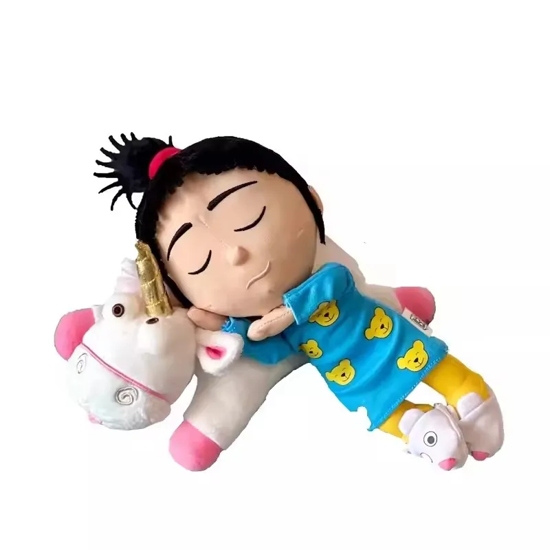 New Cute Movie Girl Agnes and Unicorn Sleeping Plush Kids Stuffed Toys For Children Gifts 27CM
New Cute Movie Girl Agnes and Unicorn Sleeping Plush Kids Stuffed Toys For Children Gifts 27CM