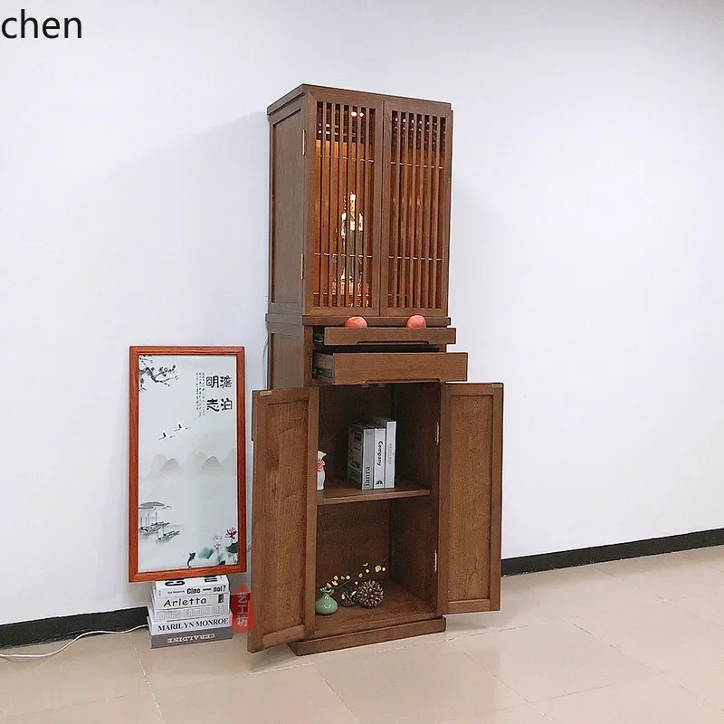 X5-15 solid wood buddha shrine cabinet with doors - suitable for housing buddha statues ancestral worship, religious icons
X5-15 solid wood buddha shrine cabinet with doors - suitable for housing buddha statues ancestral worship, religious icons
