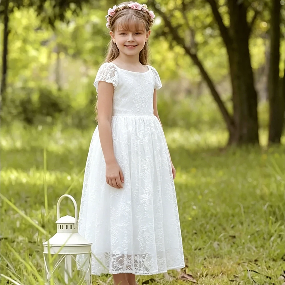 Flower Fairy Girls Mesh Lace Dress Backless Princess Dress for Weddings Kids Summer Dress Birthday Gift Elegant Party Dresses
Flower Fairy Girls Mesh Lace Dress Backless Princess Dress for Weddings Kids Summer Dress Birthday Gift Elegant Party Dresses