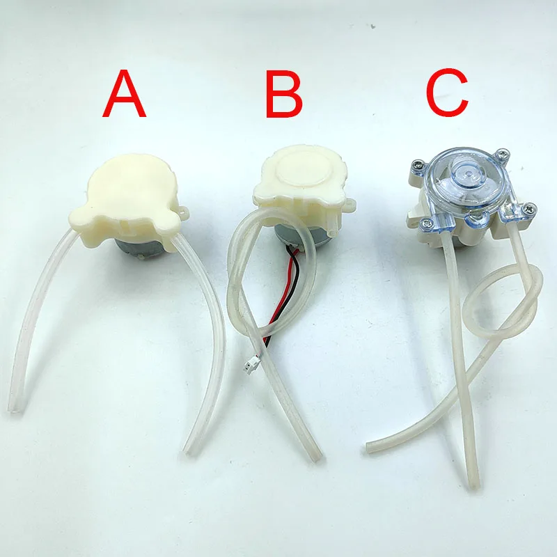 DC 5V 6V 12V Micro Peristaltic Pump Mini 500 Geared Motor Dosing Pump Squeeze Liquid Water Pump for Lab Ink Sampling Pump
DC 5V 6V 12V Micro Peristaltic Pump Mini 500 Geared Motor Dosing Pump Squeeze Liquid Water Pump for Lab Ink Sampling Pump