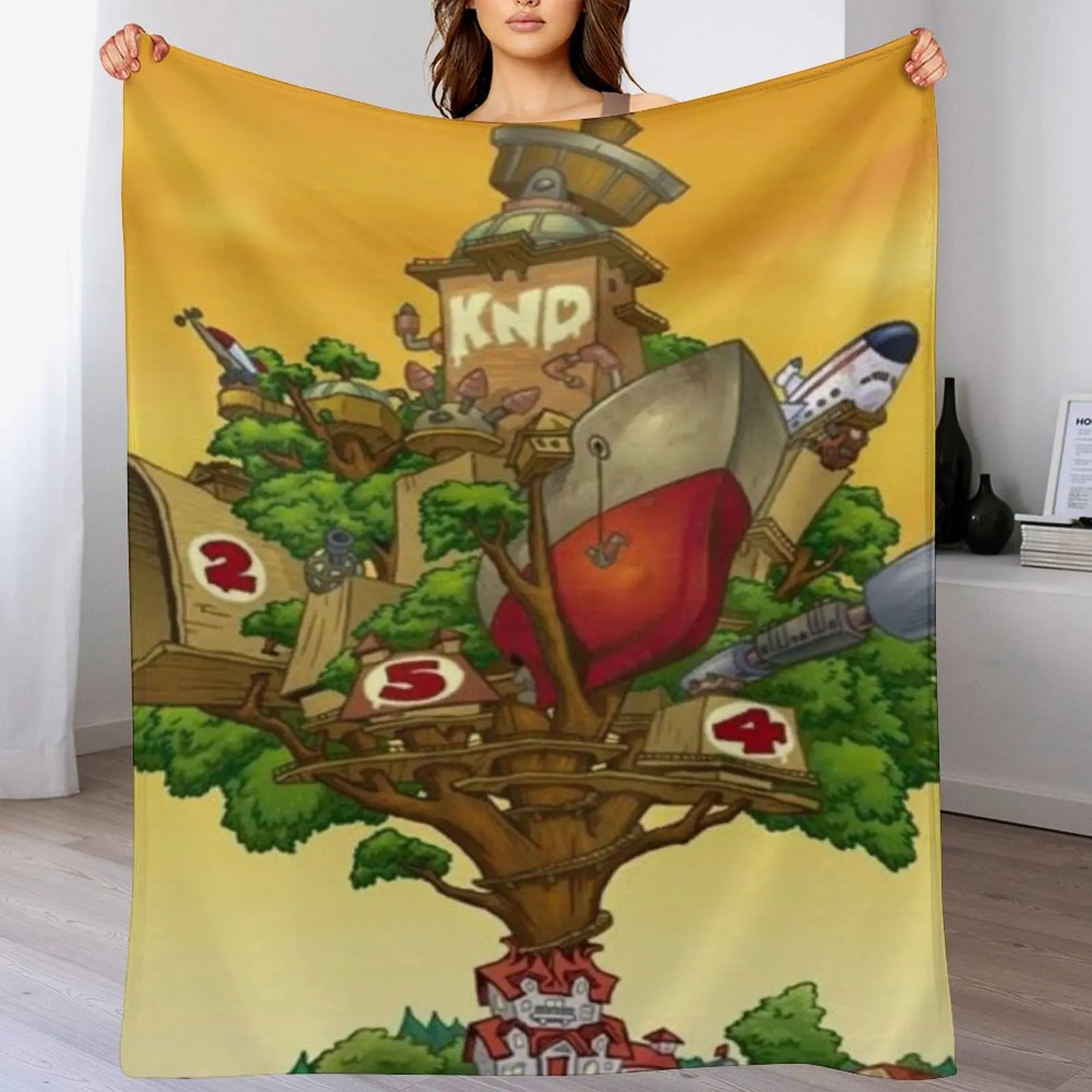 Knd tree house Throw Blanket Decorative Soft Throw Blanket for Couch Sofa
Knd tree house Throw Blanket Decorative Soft Throw Blanket for Couch Sofa