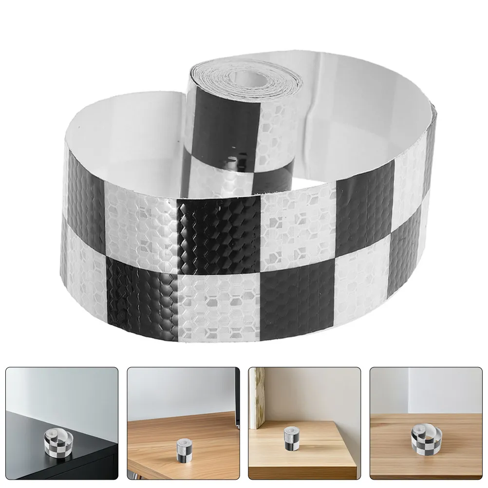 2 Rolls Checkered Reflective Tape Easy Cut Adhesive Reflective Safety Warning Sticker for Trucks Trailers Bikes Construction
2 Rolls Checkered Reflective Tape Easy Cut Adhesive Reflective Safety Warning Sticker for Trucks Trailers Bikes Construction