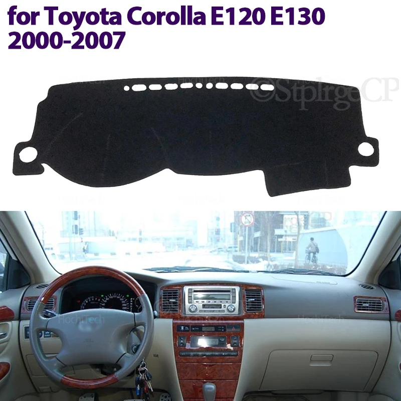 Dashboard Cover Protective Pad For Toyota Corolla E120 E130 2000-2007 Car Accessories Dash Board Sunshade Anto-UV Carpet
Dashboard Cover Protective Pad For Toyota Corolla E120 E130 2000-2007 Car Accessories Dash Board Sunshade Anto-UV Carpet