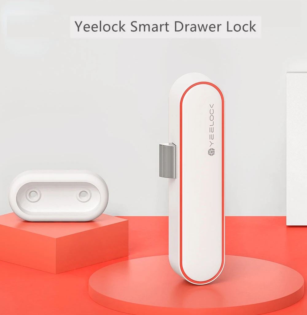 YEELOCK Smart Drawer Cabinet Lock Keyless Bluetooth Door Lock APP Unlock Anti-Theft Child Safety File Security Electronic Lock
YEELOCK Smart Drawer Cabinet Lock Keyless Bluetooth Door Lock APP Unlock Anti-Theft Child Safety File Security Electronic Lock