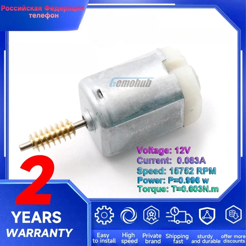 Gemohub FC-280SB-16220 Car Exterior Folding Mirror Motor For Seat Leon III MK3 /Alhambra MK2 12V 0.083A 15752 RPM 1020792 Parts
Gemohub FC-280SB-16220 Car Exterior Folding Mirror Motor For Seat Leon III MK3 /Alhambra MK2 12V 0.083A 15752 RPM 1020792 Parts