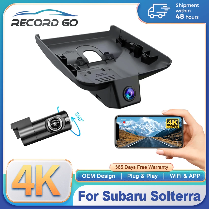 Dash Camera For Subaru Solterra 2023-2025 2026, 4K OEM Look Car DVR WIFI APP Connect Car Video Recorder Night Vision UHD 2160P
Dash Camera For Subaru Solterra 2023-2025 2026, 4K OEM Look Car DVR WIFI APP Connect Car Video Recorder Night Vision UHD 2160P