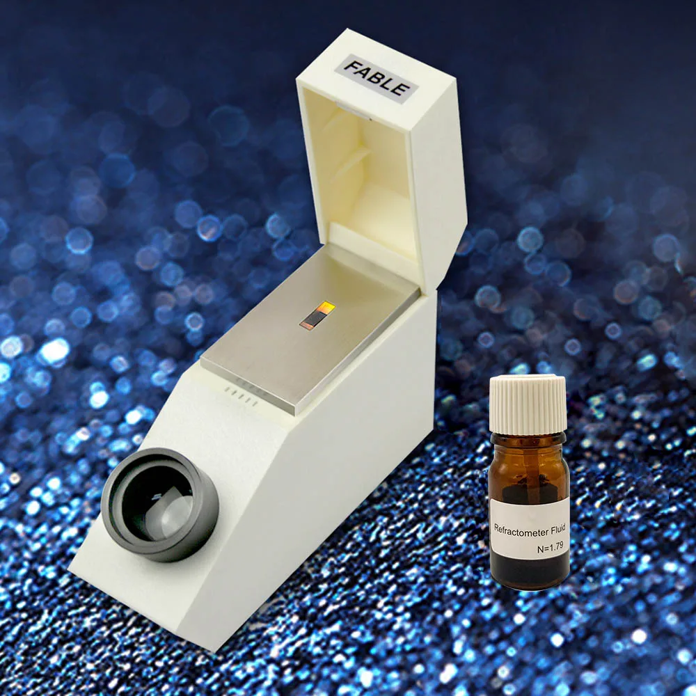 Laboratory Portable Stainless Steel Metal Countertop Tester Jewelry Identifier Gem Refractometer For 1.35-1.85
Laboratory Portable Stainless Steel Metal Countertop Tester Jewelry Identifier Gem Refractometer For 1.35-1.85