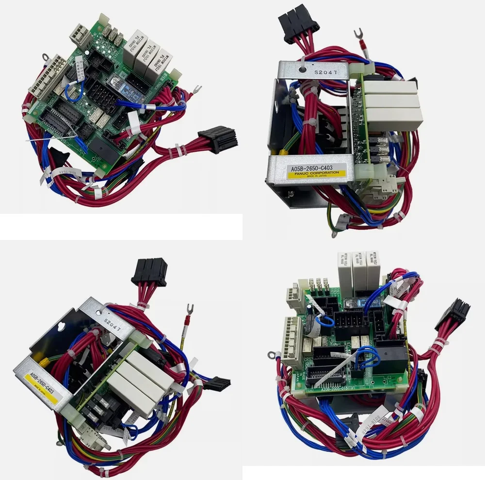 for A05B-2650-C403 Emergency Stop Unit E-Stop Safety Relay Industrial Control Module PLC Spare Part CNC Machine
for A05B-2650-C403 Emergency Stop Unit E-Stop Safety Relay Industrial Control Module PLC Spare Part CNC Machine