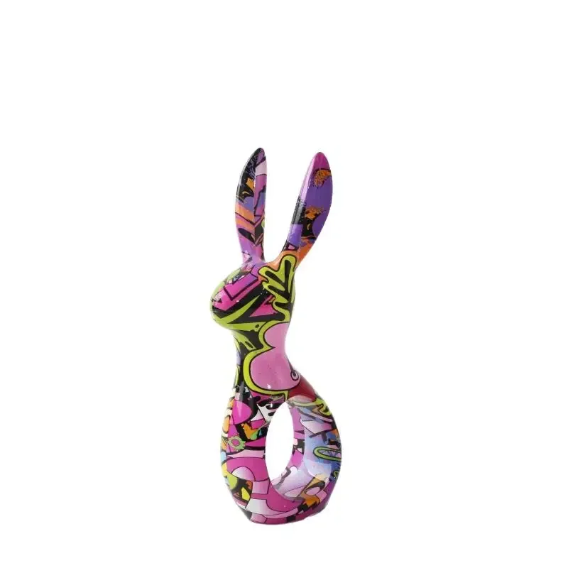 Creative modern graffiti rabbit water transfer resin handicrafts living room entrance desktop decoration soft decoration ornamen
Creative modern graffiti rabbit water transfer resin handicrafts living room entrance desktop decoration soft decoration ornamen