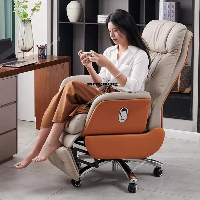 High quality Electric leather boss home comfort sedentary office computer chair reclining business office massage chair
High quality Electric leather boss home comfort sedentary office computer chair reclining business office massage chair