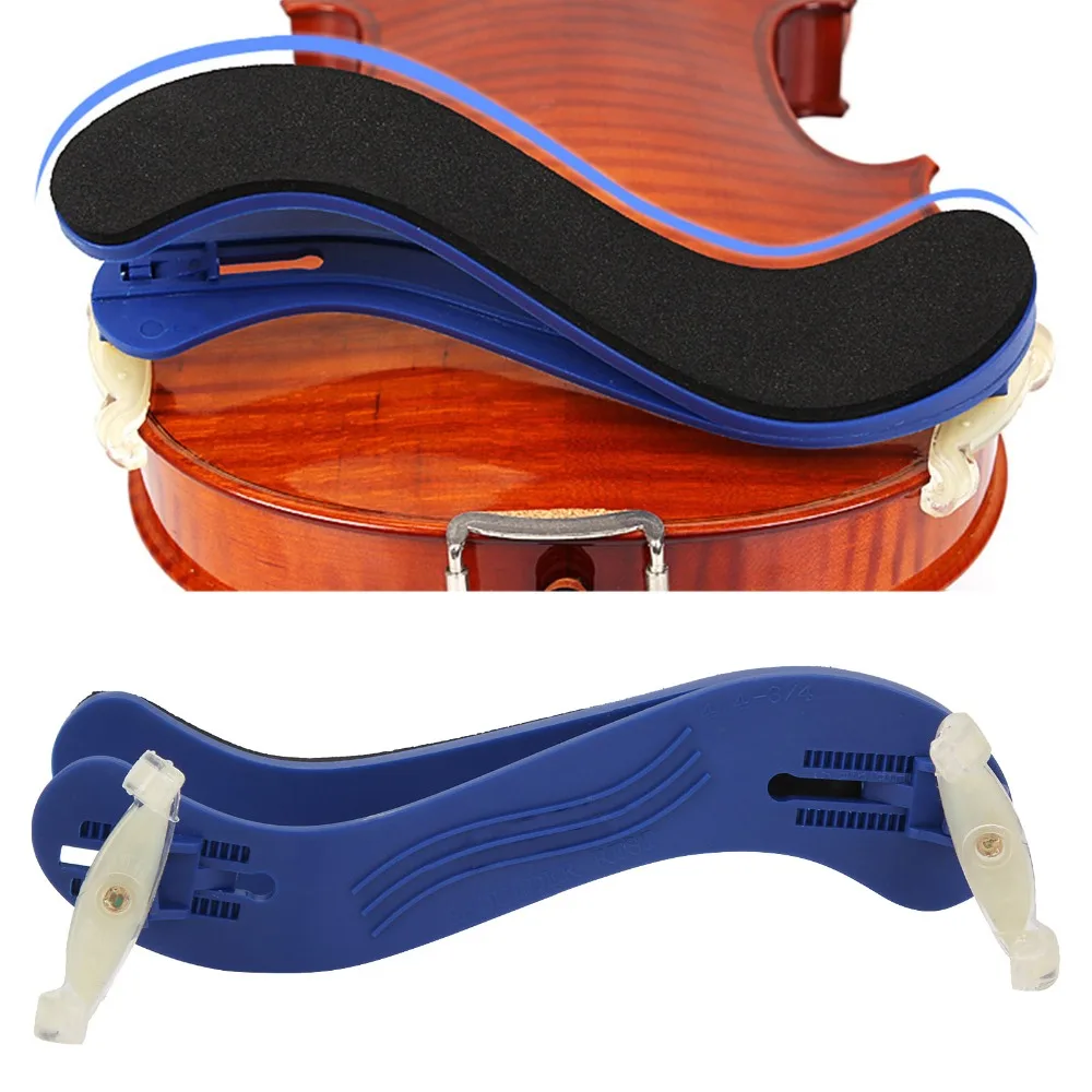 Blue Violin Shoulder Rest Adjustable Design ABS + Sponge Adjustable Shoulder Rest Non Slip Shoulder Rest For 3/4 4/4 Violins
Blue Violin Shoulder Rest Adjustable Design ABS + Sponge Adjustable Shoulder Rest Non Slip Shoulder Rest For 3/4 4/4 Violins