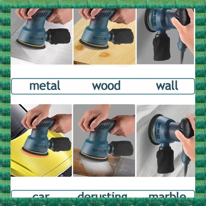 B76A 300W Electric Eccentric Sander,6 Gears Speed Adjustment 5 Inch 125Mm,For Wood Sanding And Car Polishing
B76A 300W Electric Eccentric Sander,6 Gears Speed Adjustment 5 Inch 125Mm,For Wood Sanding And Car Polishing