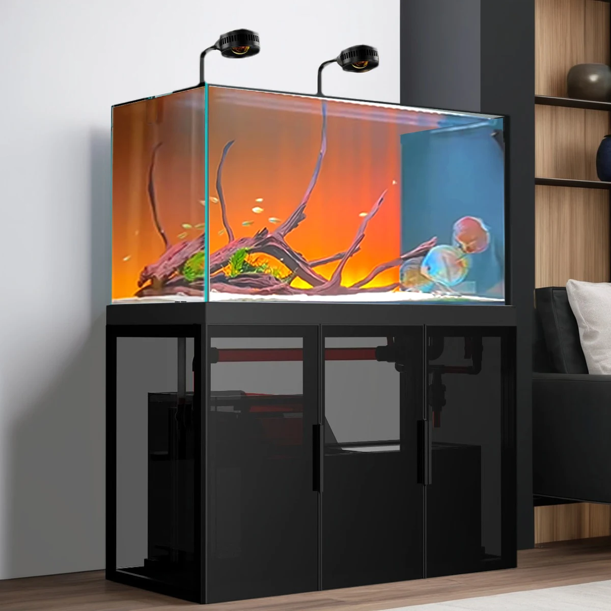 New extremely narrow overflow square glass aquatic plants aquarium bottom filter living room dragon fish ecology
New extremely narrow overflow square glass aquatic plants aquarium bottom filter living room dragon fish ecology
