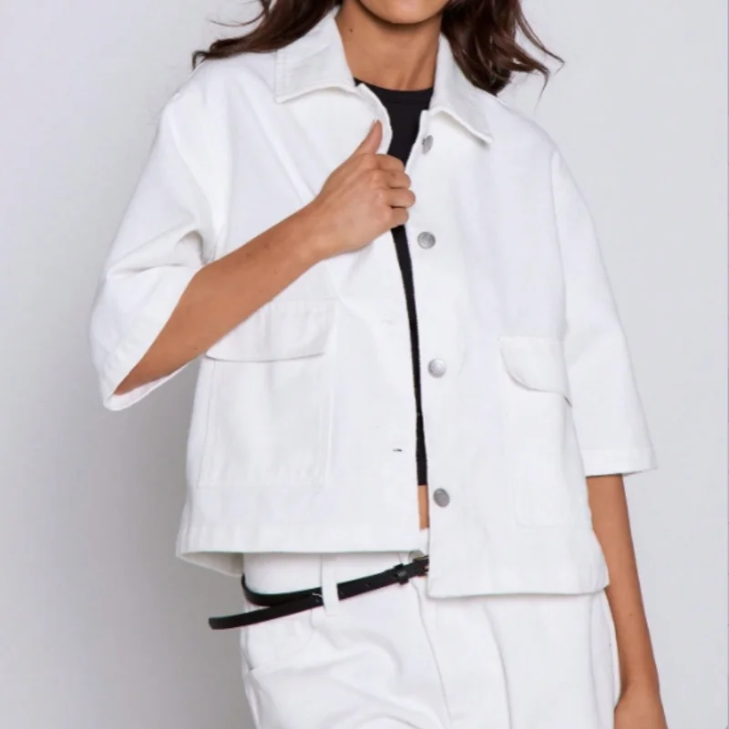 Spring Summer 2025 New Collection Popular Women's Denim Jackets in Europe and America Trendy Street Style Simple and Fashionabl
Spring Summer 2025 New Collection Popular Women's Denim Jackets in Europe and America Trendy Street Style Simple and Fashionabl