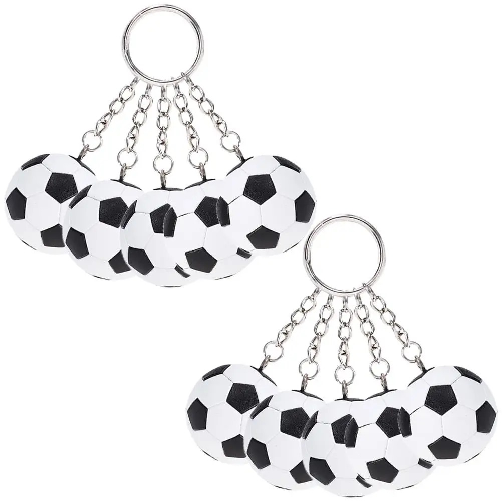 10 Pcs Football Keychain Sports Soccer Keychanin Bracket Cute Plastic Lovers Keychains
10 Pcs Football Keychain Sports Soccer Keychanin Bracket Cute Plastic Lovers Keychains