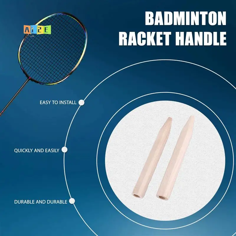 A12E-2Pcs Badminton Racket Handle Grip Wooden Badminton Handle Repair Of Badminton Racket
A12E-2Pcs Badminton Racket Handle Grip Wooden Badminton Handle Repair Of Badminton Racket