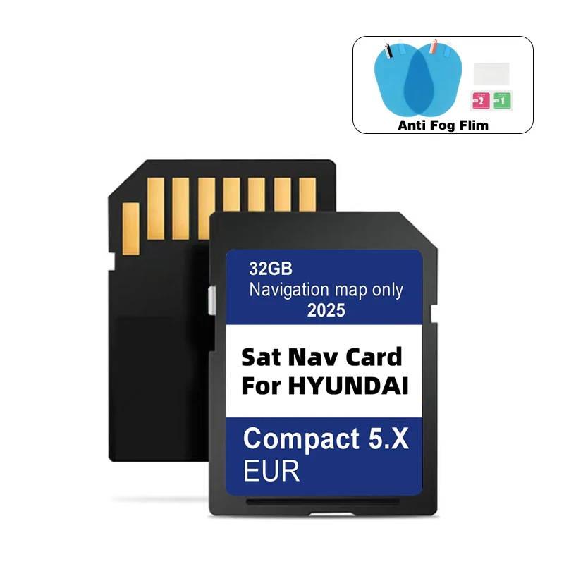 32GB SD Card Maps Europe Turkey for Hyundai Compact 5.X i10/i20/i30/i40/Kona/Santa/Tucson Car Sat Nav Navigation GEN5 GPS 2025
32GB SD Card Maps Europe Turkey for Hyundai Compact 5.X i10/i20/i30/i40/Kona/Santa/Tucson Car Sat Nav Navigation GEN5 GPS 2025