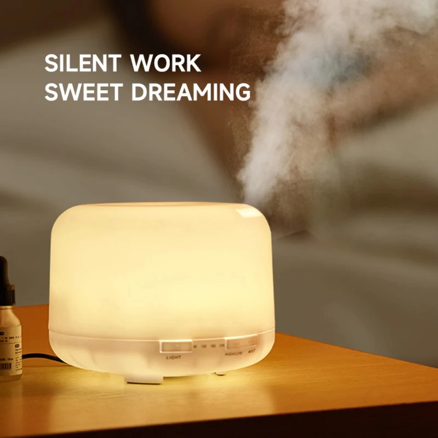 Enhance Your Space with Calming Remote-Controlled Ultrasonic Aroma Essential Oil Diffuser - Desktop Use 500ml Capacity Soothing
Enhance Your Space with Calming Remote-Controlled Ultrasonic Aroma Essential Oil Diffuser - Desktop Use 500ml Capacity Soothing