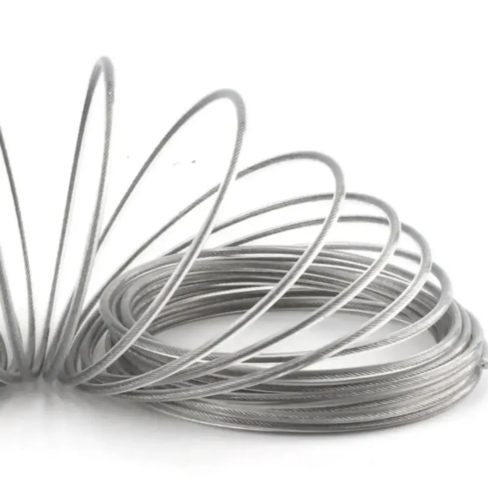 Stainless Steel Steel Wire Grass Trimmer Line Rustproof Heavy Duty Steel Trimmer Line 1-4mm Round Brushcutter Trimmer Rope Yard
Stainless Steel Steel Wire Grass Trimmer Line Rustproof Heavy Duty Steel Trimmer Line 1-4mm Round Brushcutter Trimmer Rope Yard