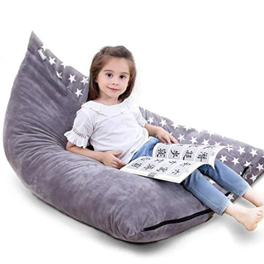 Stuffed Animal Storage Bean Bag Chair Cover 53" Extra Large Beanbag for and Adults, Plush Toys Holder and Organizer for Boys an
Stuffed Animal Storage Bean Bag Chair Cover 53" Extra Large Beanbag for and Adults, Plush Toys Holder and Organizer for Boys an