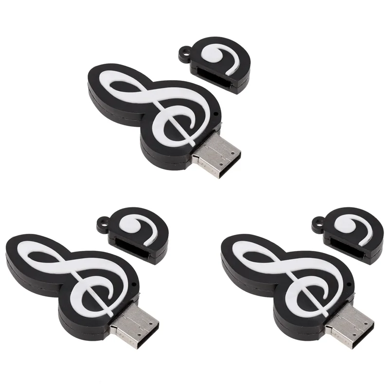 【Sleek Design】3X USB 2.0 Stick Cute Cartoon Memory Stick Music Notes Symbol USB 2.0 Memory External USB Flash Drive Memory Stick
【Sleek Design】3X USB 2.0 Stick Cute Cartoon Memory Stick Music Notes Symbol USB 2.0 Memory External USB Flash Drive Memory Stick