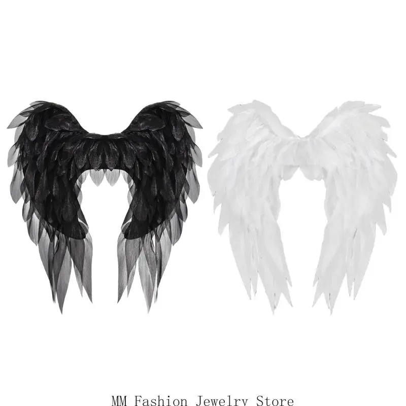 D0UB Регулируемые лямки из струящейся органзы с крыльями феи для вечеринок на Хэллоуин, театральных представлений 
D0UB Регулируемые лямки из струящейся органзы с крыльями феи для вечеринок на Хэллоуин, театральных представлений