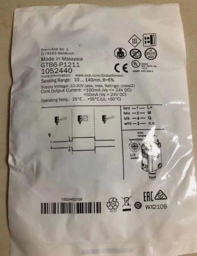 Brand New Original GTB6-P1211 Photoelectric Receiver Fast delivery
Brand New Original GTB6-P1211 Photoelectric Receiver Fast delivery