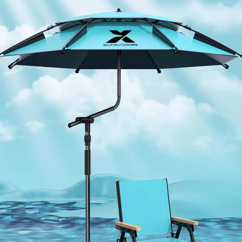 Двухслойный рыболовный зонт с черным покрытием, ветрозащитный, водонепроницаемый, солнцезащитный навес для пляжа и кемпинга, портативный складной тент
Двухслойный рыболовный зонт с черным покрытием, ветрозащитный, водонепроницаемый, солнцезащитный навес для пляжа и кемпинга, портативный складной тент