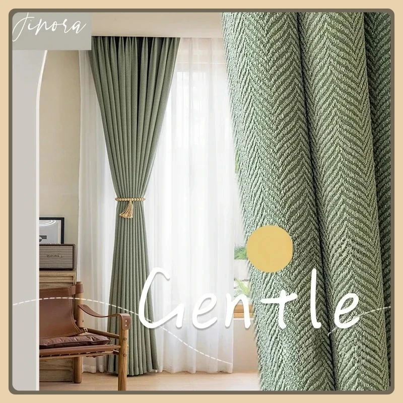 Matcha Green Chenille Blackout Curtain Japanese Curtains for Living Room Dining Room Bedroom Light Luxury Home Decor Custom-Made
Matcha Green Chenille Blackout Curtain Japanese Curtains for Living Room Dining Room Bedroom Light Luxury Home Decor Custom-Made