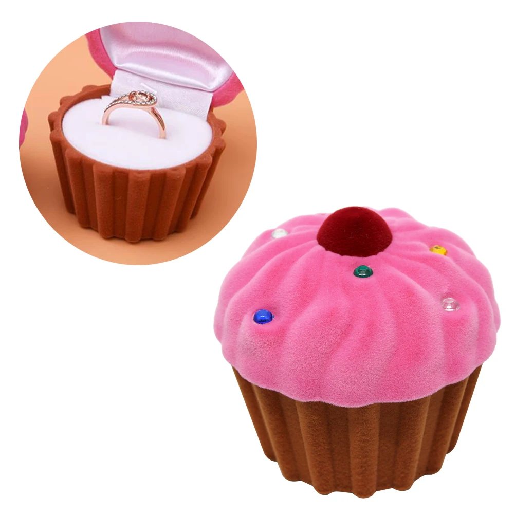 Cake Cup Shape Ring Box Earring Pendant Locket Necklace Jewelry Case Gift Organizer (Pink and Coffee)
Cake Cup Shape Ring Box Earring Pendant Locket Necklace Jewelry Case Gift Organizer (Pink and Coffee)